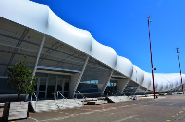 Queens Wharf Auckland waterfront, Yeni Zelanda, Cloud