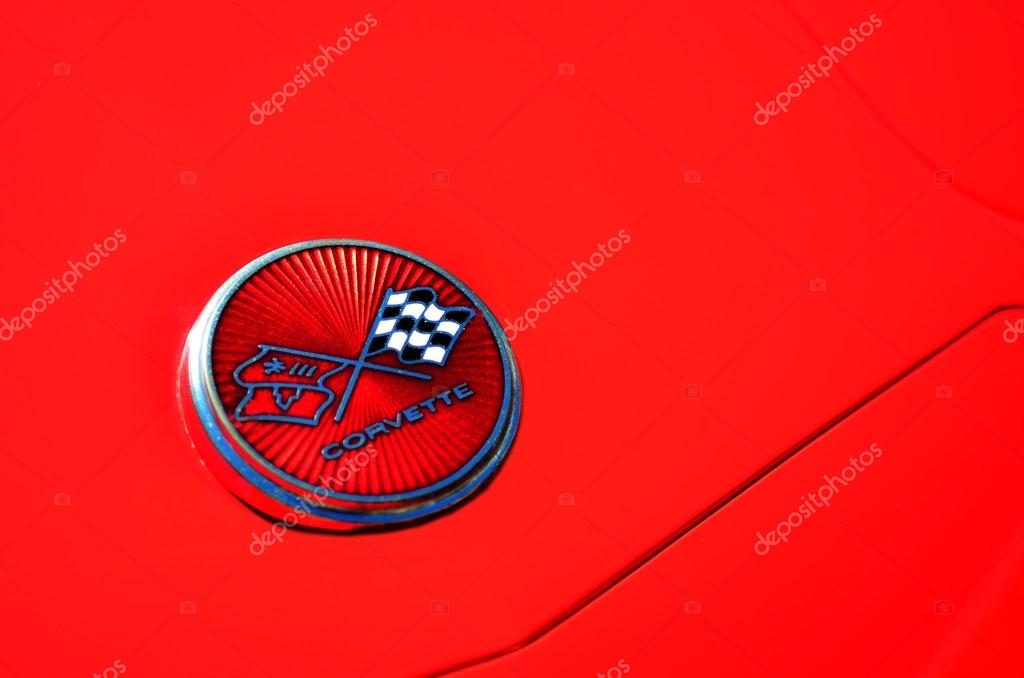 AUCKLAND, NZL- NOV 05 2015:Chevrolet Corvette in a public US muscle cars V8 car show.Corvette innovated the use of fiberglass on vehicles and came to be known as the American sports car of the future.