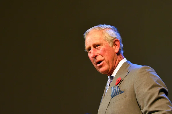 Prince of Wales visit to Auckland New Zealand — Stockfoto