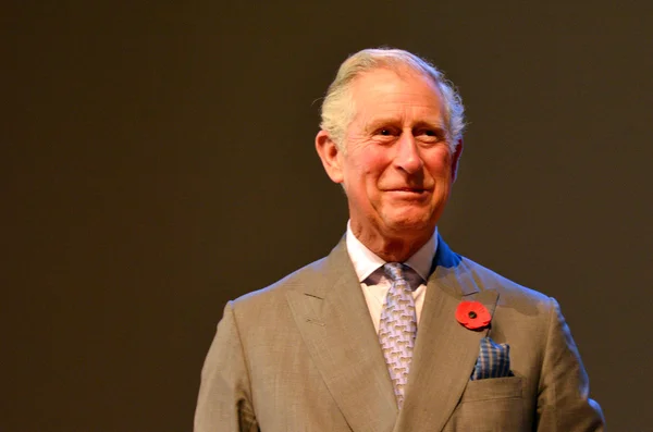 Prince of Wales visit to Auckland New Zealand — Stock Fotó