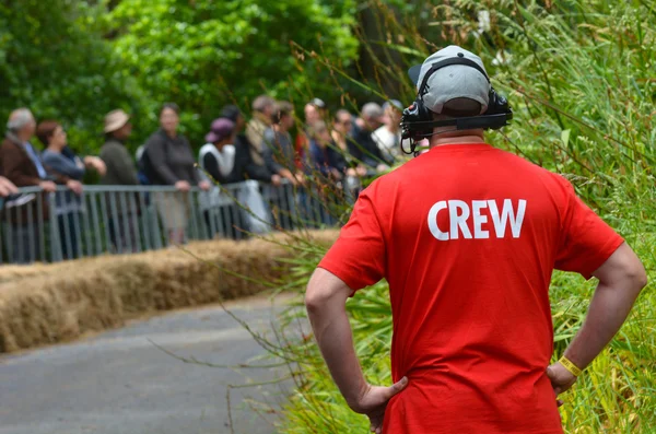 Crewman of Red Bull Trolley Grand Prix 2015 — Stock Photo, Image