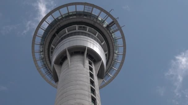 在新西兰的奥克兰天空塔 — 图库视频影像