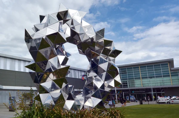 Aeropuerto Internacional de Christchurch - Nueva Zelanda — Foto de Stock