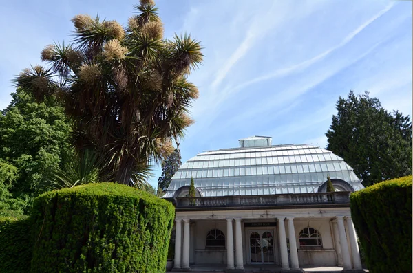 Christchurch botanikus kertben üvegház - Új-Zéland — Stock Fotó