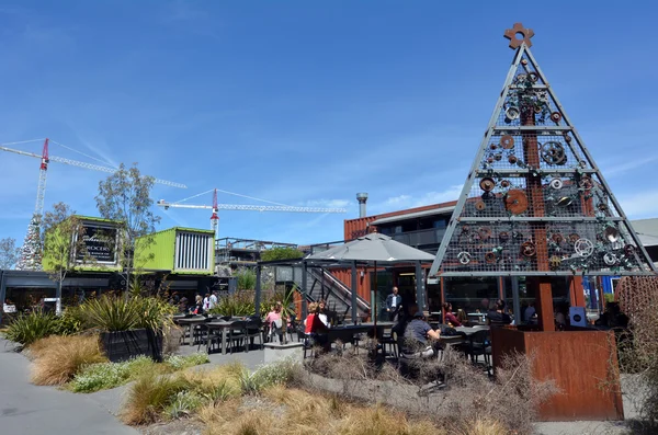 Ricominciamo. centro commerciale a Christchurch - Nuova Zelanda — Foto Stock