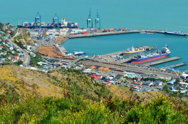 Lyttelton Christchurch bağlantı noktası - Yeni Zelanda