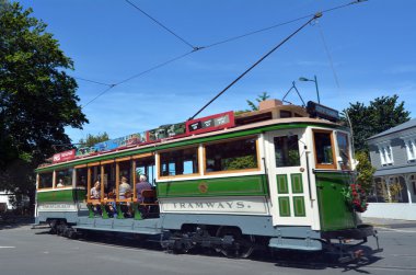 Christchurch tramvay tramvay sistemi - Yeni Zelanda
