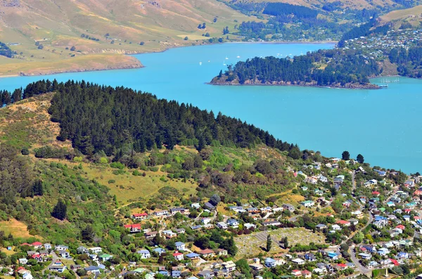 Lyttelton Christchurch - Nový Zéland — Stock fotografie