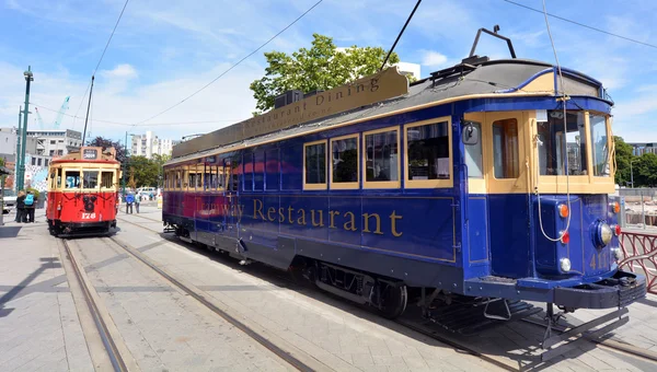 Christchurch Tramway sistema de eléctrico - Nova Zelândia — Fotografia de Stock