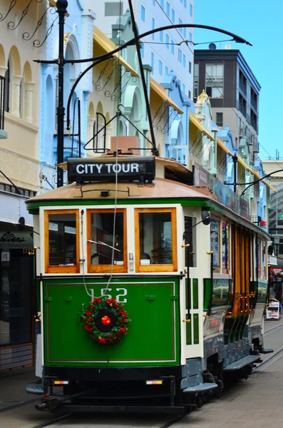 Christchurch tram tram systeem - Nieuw-Zeeland — Stockfoto