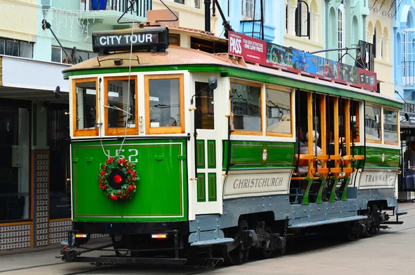 Christchurch Tramway sistema de eléctrico - Nova Zelândia — Fotografia de Stock