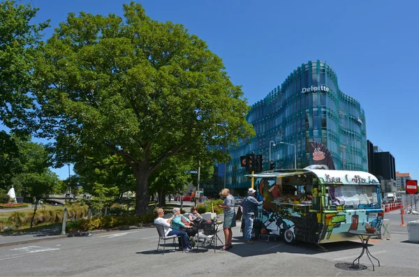 Neues bürogebäude in christchurch - neuseeland — Stockfoto