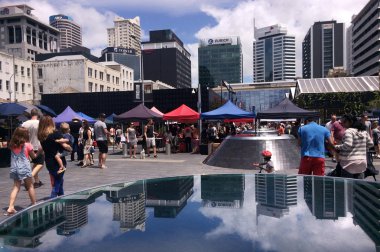 Auckland City Farmers Market - Yeni Zelanda