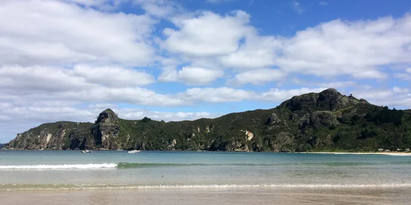 Panoramik Taupo Bay Northland, Yeni Zelanda — Stok fotoğraf