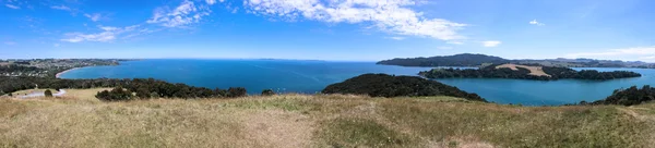 Повітряні пейзажний вид Mangonui Нової Зеландії — стокове фото