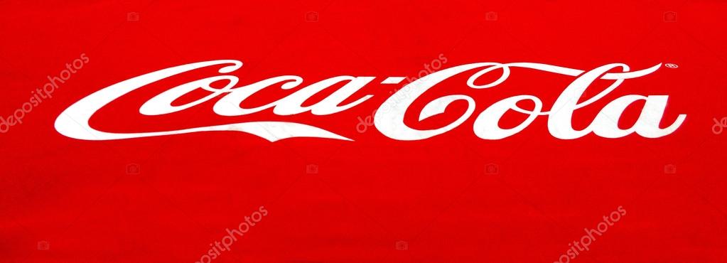 AUCKLAND - DEC  21 2015:Coke Cola Sign. In 2013, Coke products could be found in over 200 countries worldwide, with consumers downing more than 1.8 billion company beverage servings each day.