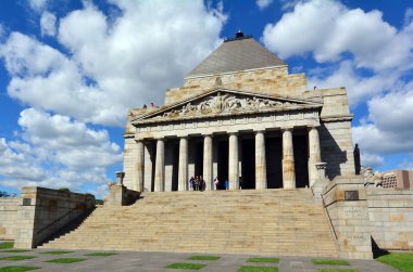 Melbourne Avustralya 'daki Anma Tapınağı