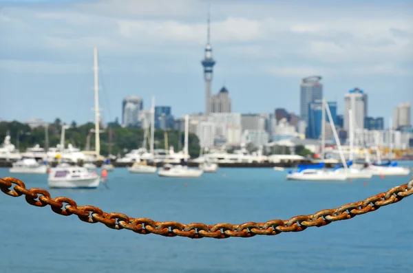 Auckland city skyline - New Zealand — Stock Photo, Image