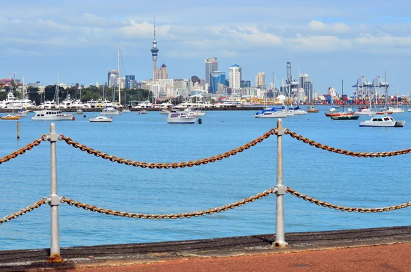 Auckland skyline cidade - Nova Zelândia — Fotografia de Stock