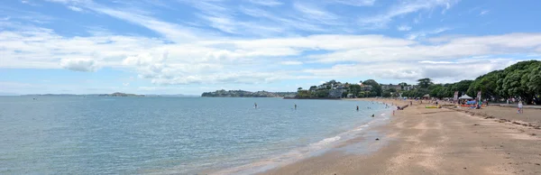 Auckland Yeni Zelanda misyon bay beach — Stok fotoğraf