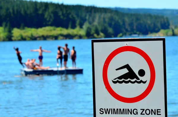 Authorise swimming zone — Φωτογραφία Αρχείου