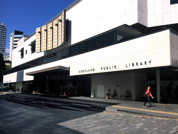 Centrale stadsbibliotheek in Auckland Cbd - Nieuw-Zeeland — Stockfoto