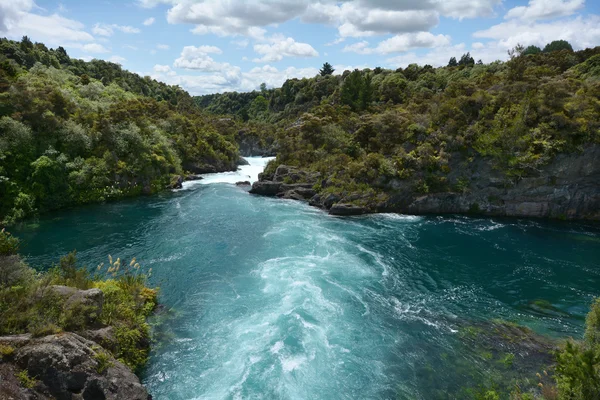 Aratiatia Rapids w pobliżu Taupo - Nowa Zelandia — Zdjęcie stockowe