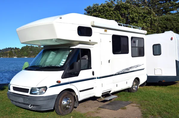 Campervan trip in New Zealand — Stock Photo, Image