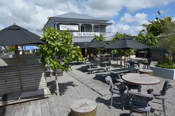 Dorpscafé in Matakana stad, Nieuw-Zeeland — Stockfoto