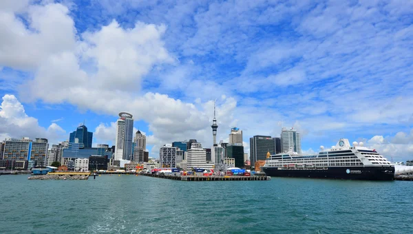Auckland waterfront skyline - New Zealand — Φωτογραφία Αρχείου