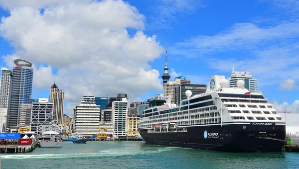 Auckland waterfront skyline - Nouvelle-Zélande — Photo