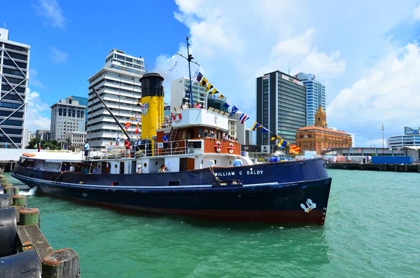 Steam Tug William C Daldy cruise in Ports of Aucland - New Zeala — Stock fotografie