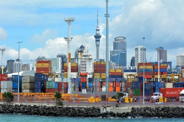 Ports of Aucland - New Zealand — Stock Photo, Image