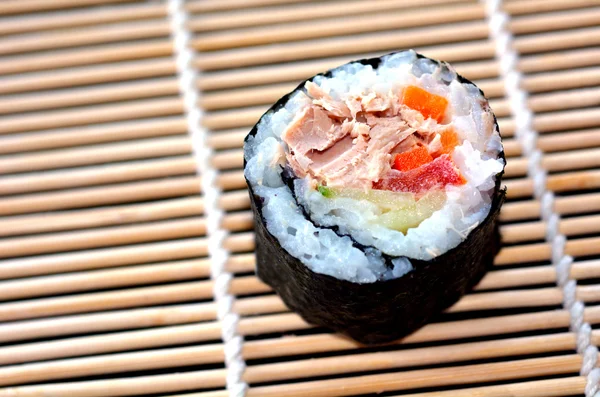 One Makizushi sushi fresh maki rol — Stok fotoğraf