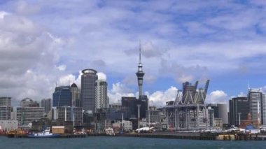 Auckland waterfront manzarası