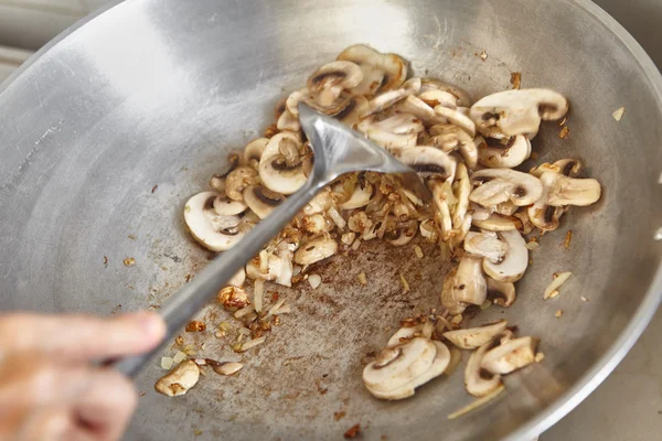 Mescolare il fungo fritto — Foto Stock