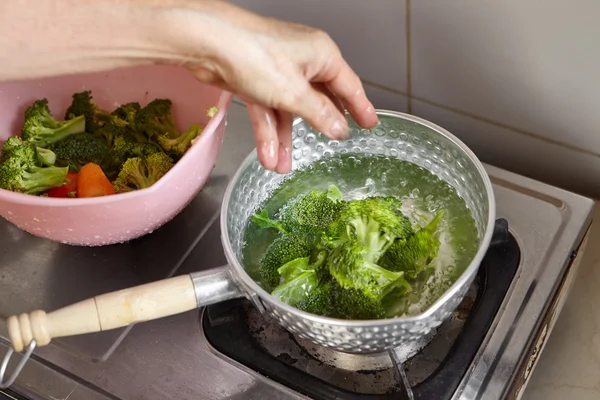 Broccoli bolliti — Foto Stock