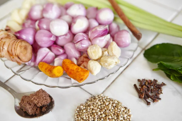Kryddor och ört för matlagning ingrediens — Stockfoto