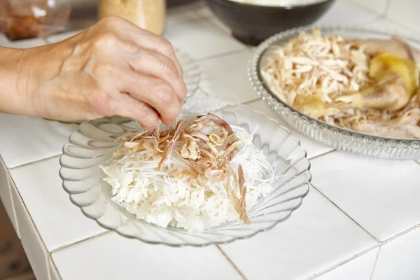 食物准备索托 — 图库照片