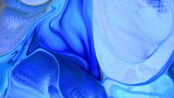 Esparcidores Pintura Colorida Superficie Orgánica Abstracta — Vídeo de stock