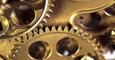 Çalışan Mekanizmada Sihirli Metal Dişlilerini Kapat