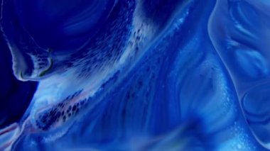 Yavaş Hareket Makro Desenli Soyut Düzen Kavramsal Renk Yüzeyi Taşıyıcı Sıvı Boya Sıçratma Sanat Tasarımı DokusuName