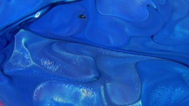 Yavaş Hareket Makro Desenli Soyut Düzen Kavramsal Renk Yüzeyi Taşıyıcı Sıvı Boya Sıçratma Sanat Tasarımı DokusuName