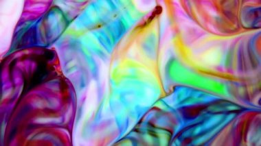 Yavaş Hareket Makro Desenli Soyut Düzen Kavramsal Renk Yüzeyi Taşıyıcı Sıvı Boya Sıçratma Sanat Tasarımı DokusuName