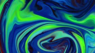 Yavaş Hareket Makro Desenli Soyut Düzen Kavramsal Renk Yüzeyi Taşıyıcı Sıvı Boya Sıçratma Sanat Tasarımı DokusuName