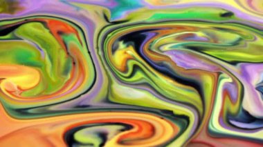 Soyut Sonsuz Arkaplan Doku Döngüsü ve Patlamalar.