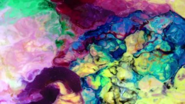 Soyut Sonsuz Arkaplan Doku Döngüsü ve Patlamalar.