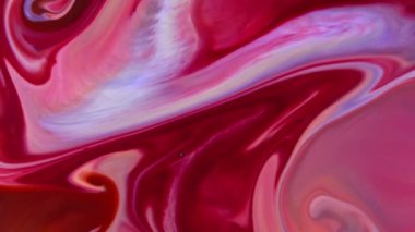 Soyut Organik Girdap Ayrıntılı Yüzey Renkli Boyaları ile Sonsuz Gerçeküstü Hipnotize Etme.