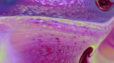 Soyut Renkli Mürekkep Sıvı Patlaması Pshychedelic Boya Patlaması Hareketi.