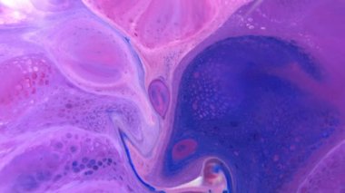 Soyut Renkli Mürekkep Sıvı Patlaması Pshychedelic Boya Patlaması Hareketi.